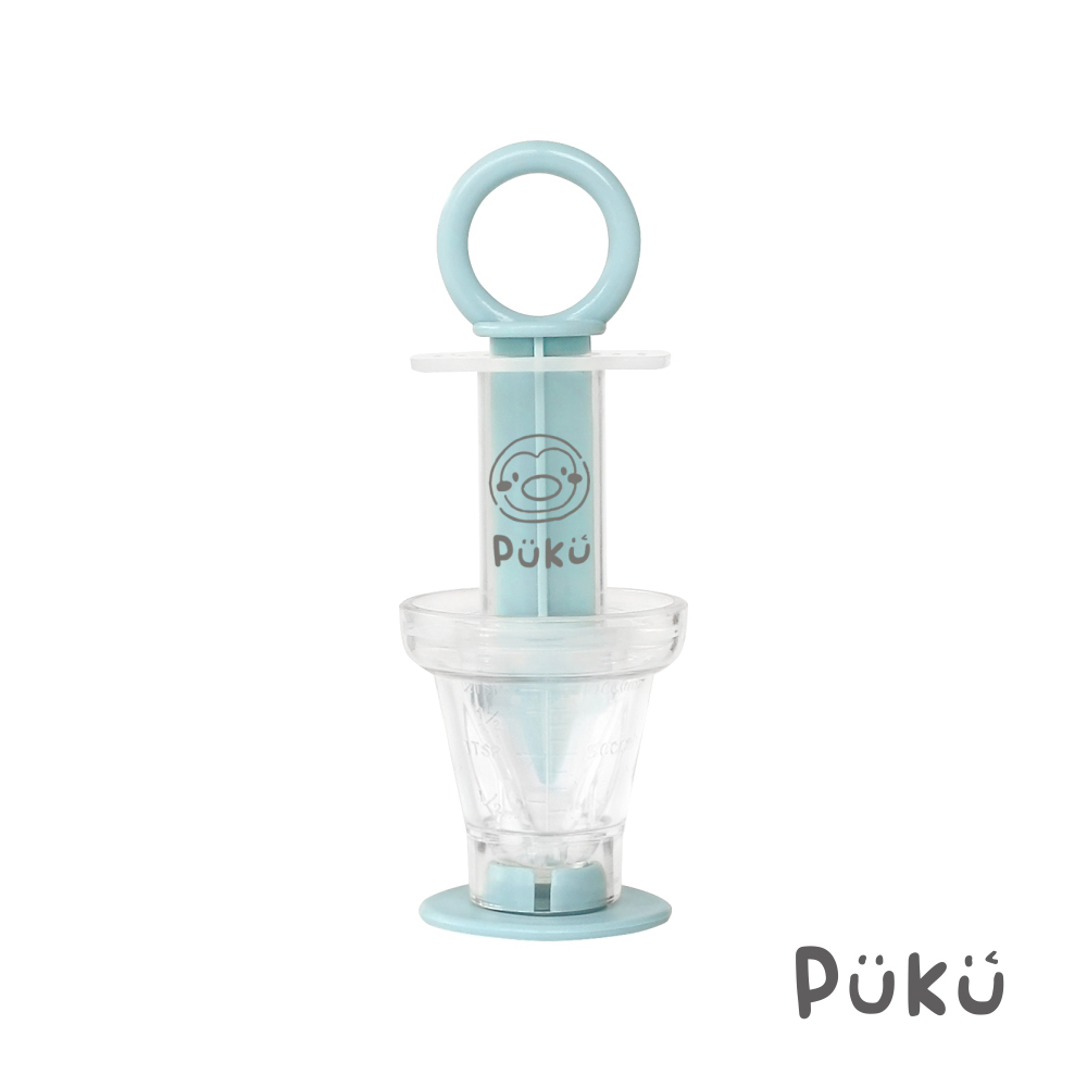 PUKU藍色企鵝 奶嘴式餵藥器