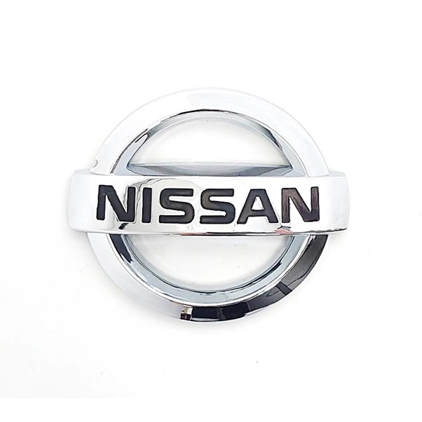 圓夢工廠  Nissan 日產 水箱罩 鍍鉻銀 車標 廠標 logo 引擎前標誌 尺寸 長 13 cm 高 11 cm