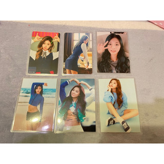 Twice 子瑜小卡、卡貼