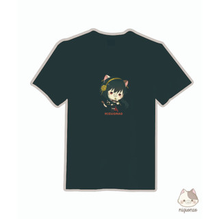 MIGUOMAO-間諜家家酒約兒_黑 衣服 白T 黑T 插畫 臺灣文創 中性款 親子裝 童裝 情侶 現貨免運 單售批發