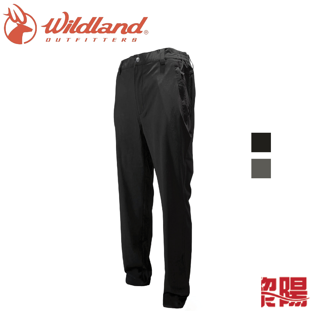 Wildland 荒野 男CORDURA涼感耐磨修身褲  (黑、灰) 休閒/登山/健行 21W21312