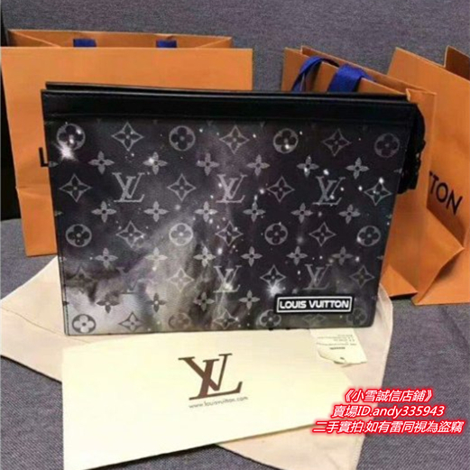 Louis Vuitton Handbags Black Leather ref.443975 - Joli Closet