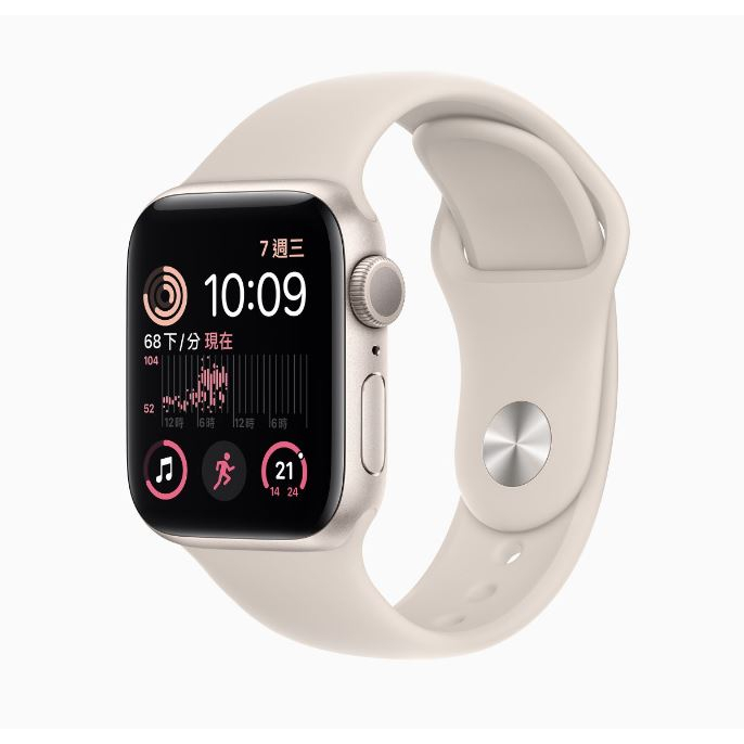 Apple Watch SE GPS 40mm / 鋁金屬錶殼 / 運動型錶帶 現貨