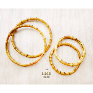 the HMB studio 圓形竹柄手提把 竹子 竹手把 包包 手把 提把 握把 包包配件 手作 DIY 自然風