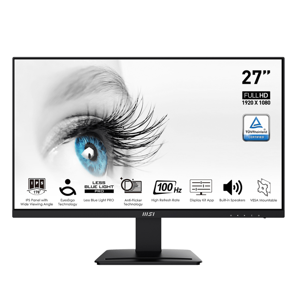 【hd數位3c】MSI PRO MP273A(1ms/IPS/100Hz/含喇叭)【下標前請先詢問】