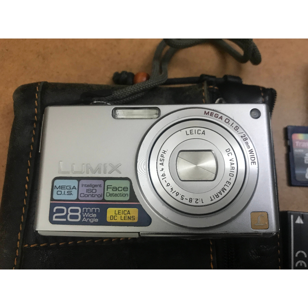 &lt;&lt;老數位相機&gt;&gt;PANASONIC LUMIX DMC-FX33，影像感光部分壞損 (二手)