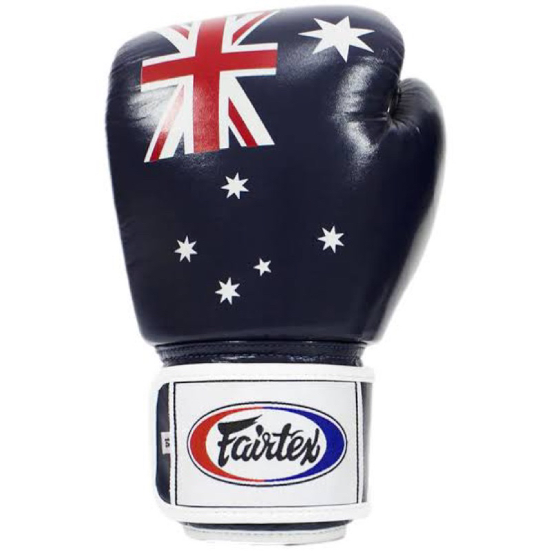 Fairtex 泰拳手套12OZ（澳洲國旗款）