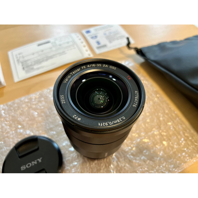 SONY E接環 卡爾蔡司鍍膜鏡片 SEL1635Z FE16-35mm F4 ZA OSS廣角到超廣角