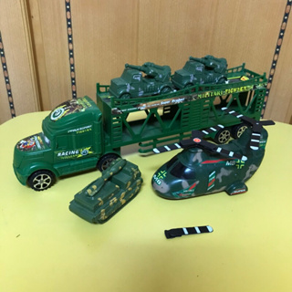 ［二手粗玩玩具］軍人🪖交通工具組