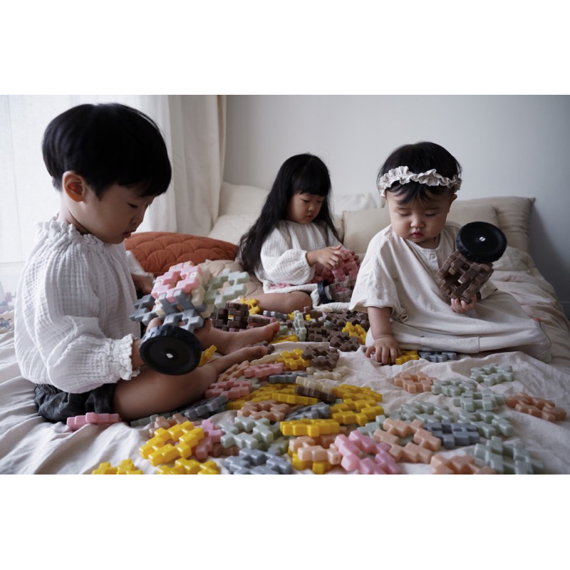 現貨 🌝寶包星人🪐 韓國 LITTLEXIONG 積木鬆餅 兒童安全機木