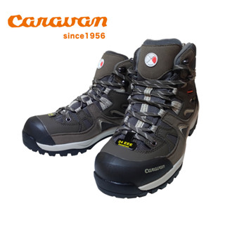 [阿爾卑斯戶外] 日本Caravan 中筒 GORE-TEX 登山健行鞋 C6 02W 堅果褐 470