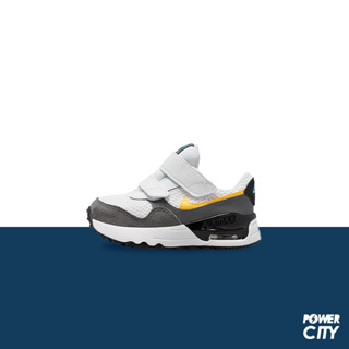 【NIKE】Nike Air Max SYSTM 兒童 運動鞋 魔鬼氈 網布 黑灰白 童鞋 小童 -DQ0286104
