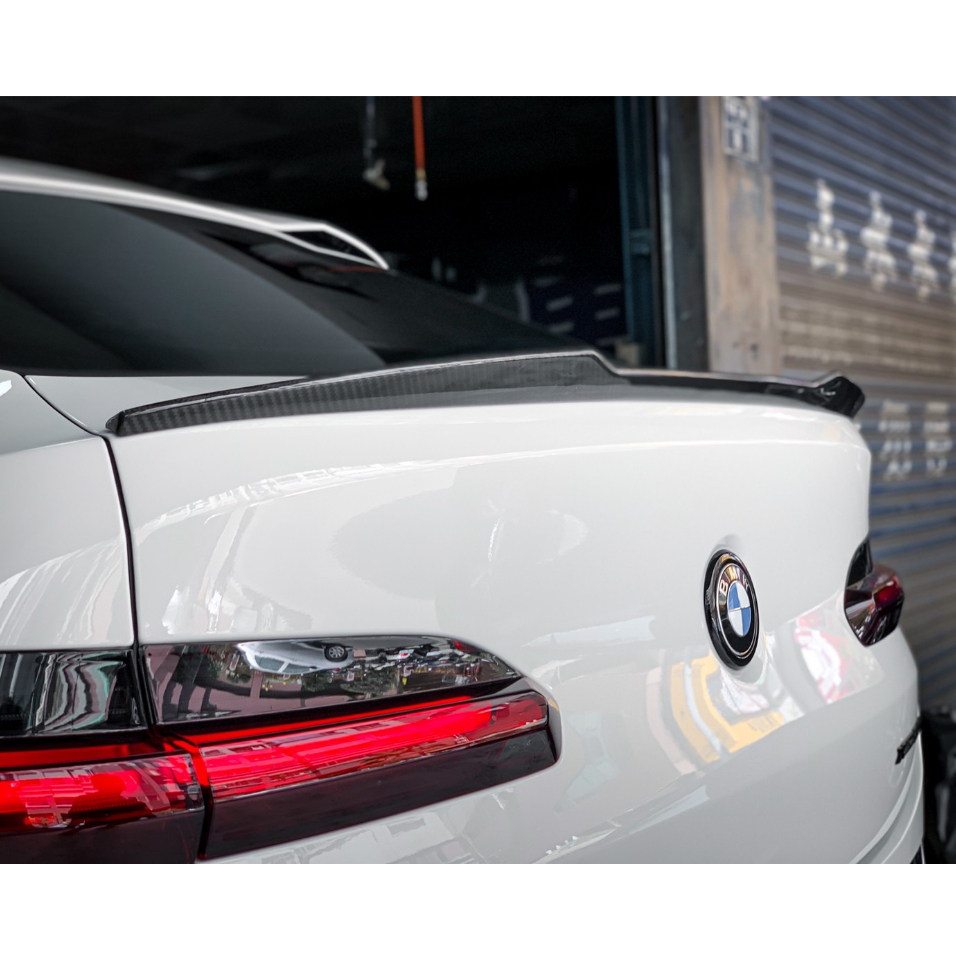 【現貨｜乾碳｜保固2年】BMW G02 X4｜F98 X4M 升級 X4M款 乾式碳纖維 尾翼 壓尾 擾流板 熱壓 卡夢