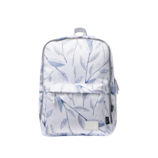 【HC STORE】白雪藍葉-雙主袋防潑水出國旅行用後背包
