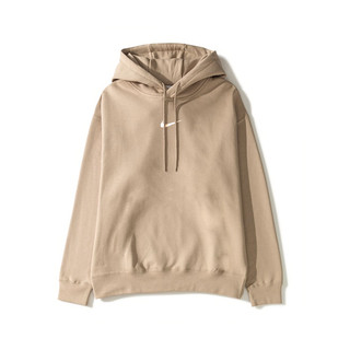 Nike Sportswear Collection Essentials 連帽帽踢 土黃色 女款 DJ7669-200