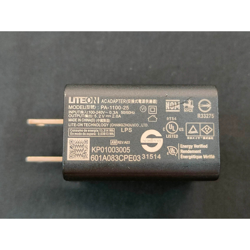 ASUS 華碩 原廠 5.2V 2A 型號 PA-1100-25 LiteON 代工 平板 USB 手機 充電器 變壓器