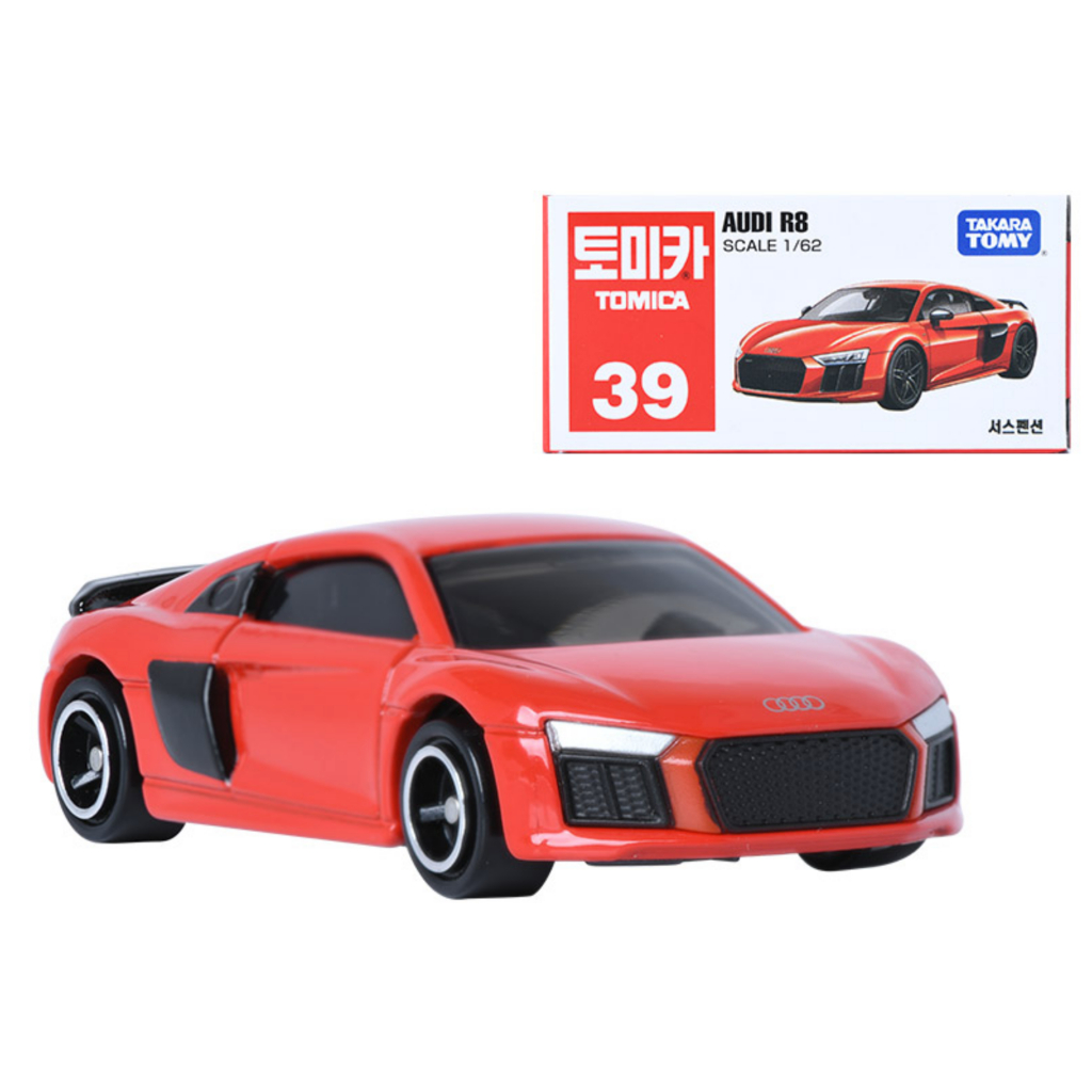 【車城】現貨 Tomica #39 奧迪 Audi R8 紅色超跑 鋼鐵人座駕 停產絕版 TOMY