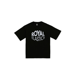 ROYAL ELASTICS 寬版圓領 LOGO TEE 黑色 R31132-998