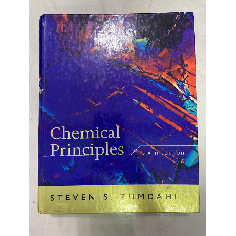 Chemical Principles 6/e Zumdahl 精裝 二手7成新9780618946907