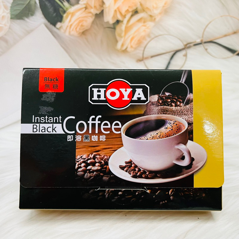 馬來西亞零食 HOYA 無糖 即溶黑咖啡 40g HOYA黑咖啡 賣場另有其他款供選