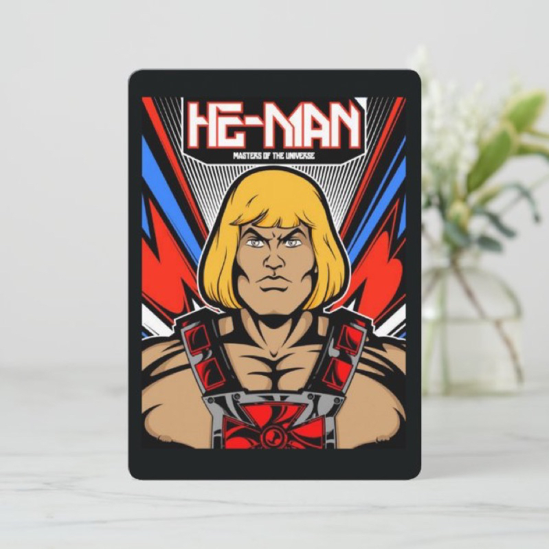 太空超人 He-Man 悠遊卡 E (此為實體悠遊卡,並非貼紙）：80年代 經典卡通 骷顱王 小精靈