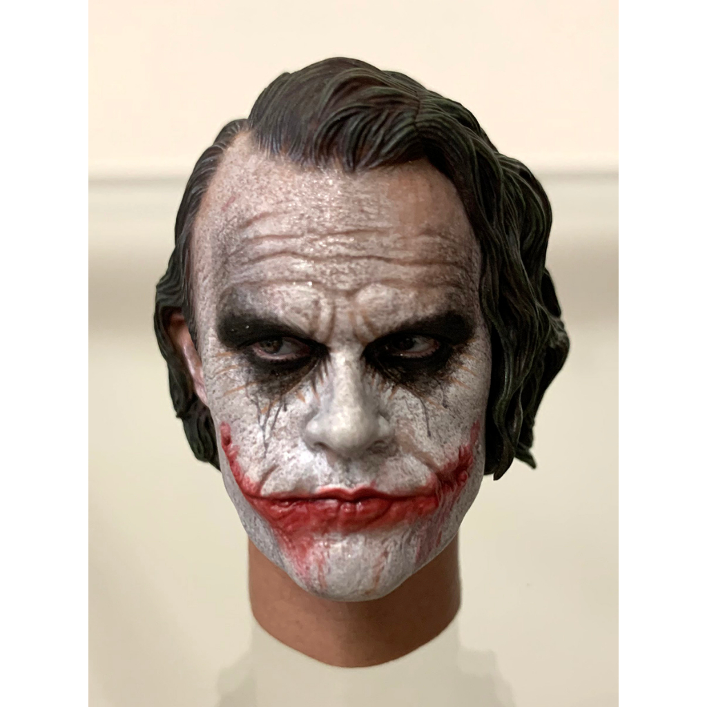 Hot Toys MMS249 黑暗騎士 小丑 Joker 銀行搶匪2.0 頭雕