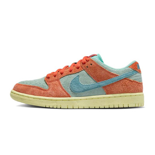 Nike SB Dunk Low Pro Orange Aqua 麂皮仿舊 藍橘 男鞋 男女段 DV5429-800