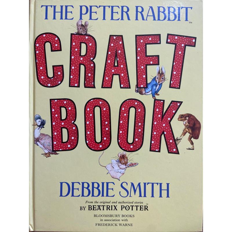 古繪本 彼得兔 The peter rabbit craft book 精裝英文繪本 故事書 童書