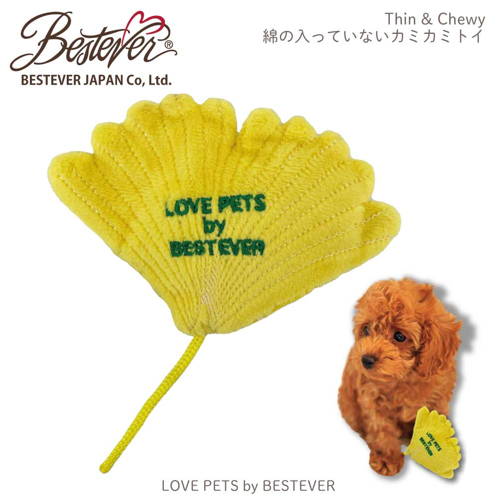 貝果貝果 日本 Love Pets by Bestever 銀杏啾啾藏食玩具 [T04298]