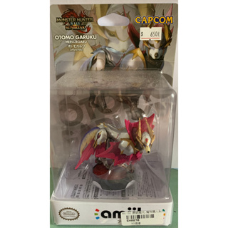 amiibo OTOMO GARUKU 魔物獵人 崛起：破曉 隨從 加爾克 狗 爵銀龍犬