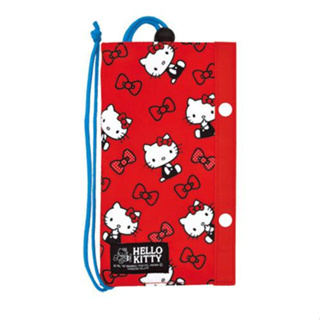 現貨 日本三麗鷗Hello Kitty旅行組織收納袋(含吊帶)