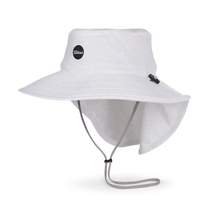 Titleist 超級遮陽帽 #TH23SADGC-1 白黑 可調式 帽子