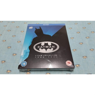 全新《蝙蝠俠1-4》四部曲套裝珍藏版藍光BD(正版公司貨)