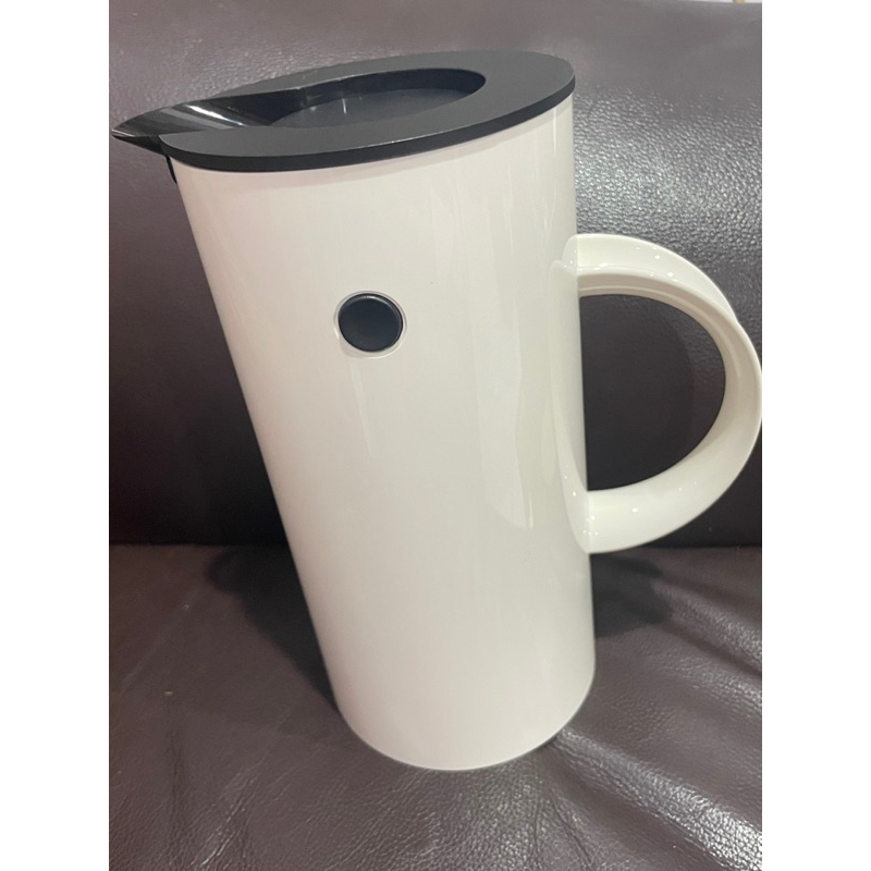 全新 stelton丹麥美學 啄木鳥真空保溫壺/白色 (0.5L / 蝦皮最便宜）