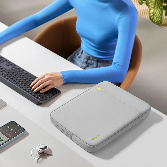【Tomtoc】360°完全防護 筆電包 - 灰MacBook Pro/Air 13~16吋
