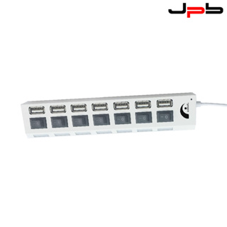 【JPB】4埠 / 7埠 USB HUB集線器 帶獨立開關 約1m (兩色) HUB 集線器 獨立開關