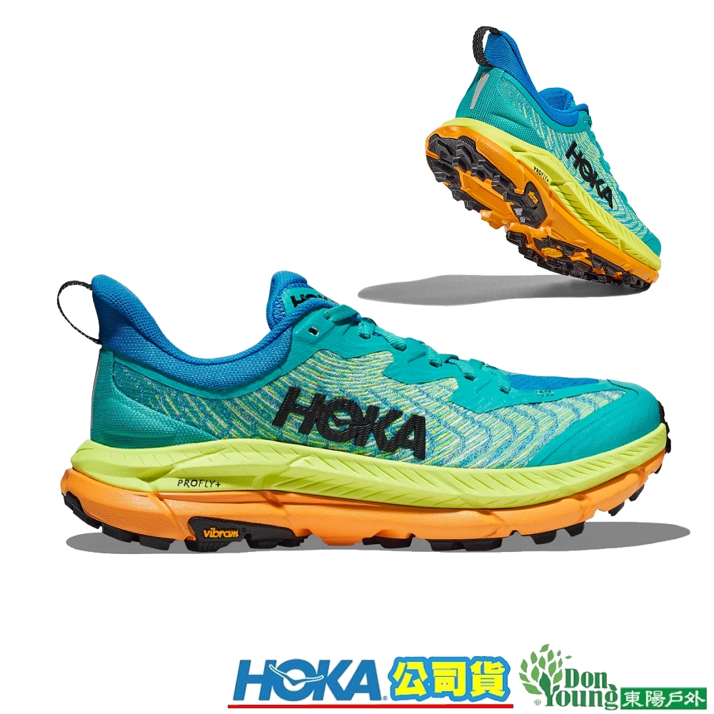 【HOKA】1129930CDVB 男 Mafate Speed 4 全地形越野/健走鞋 墨青/天藍