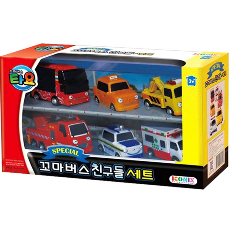 韓團直送🇰🇷Tayo 小巴士好朋友玩具組6件組