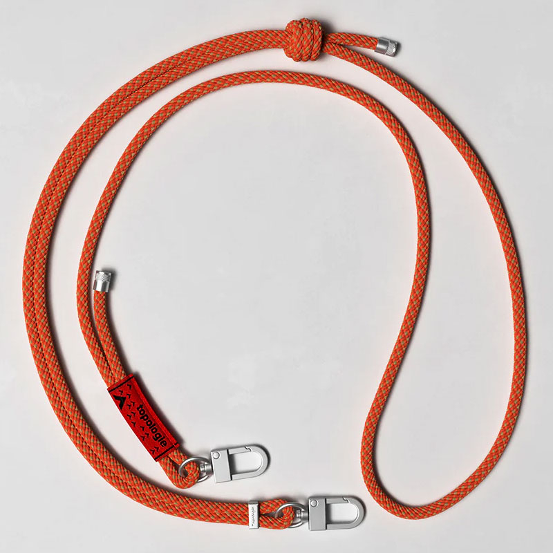 TOPOLOGIE - 6.0mm Rope Verdon Strap 多功能 繩索背帶 (橙色格紋 ORL) 化學原宿