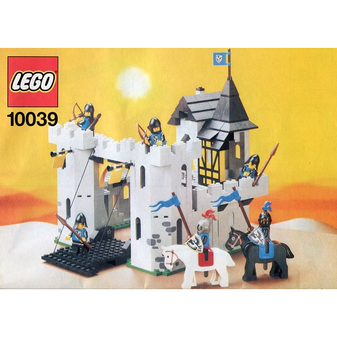 樂高 Lego 10039 Black Falcon's Fortress 無盒有書