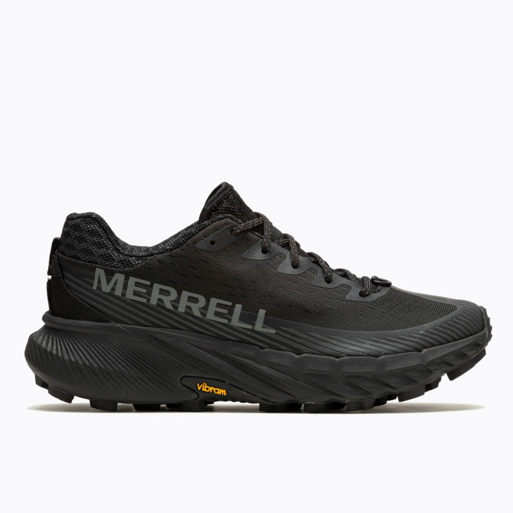 MERRELL 女 越野鞋AGILITY PEAK 5 GORE-TEX防水鞋 輕量登山鞋 全黑