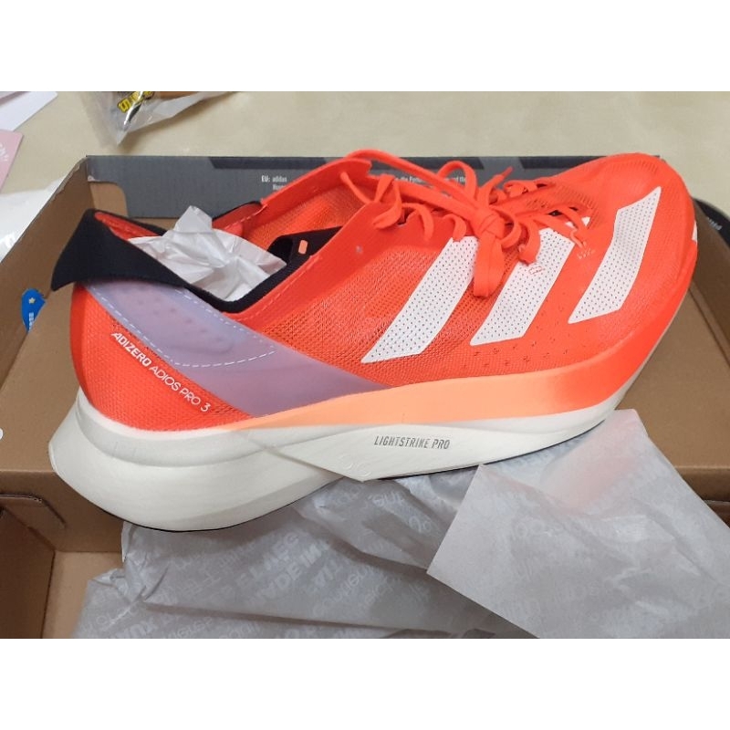Adidas Adizero Adios Pro 3 [GX9777]橘紅』全新