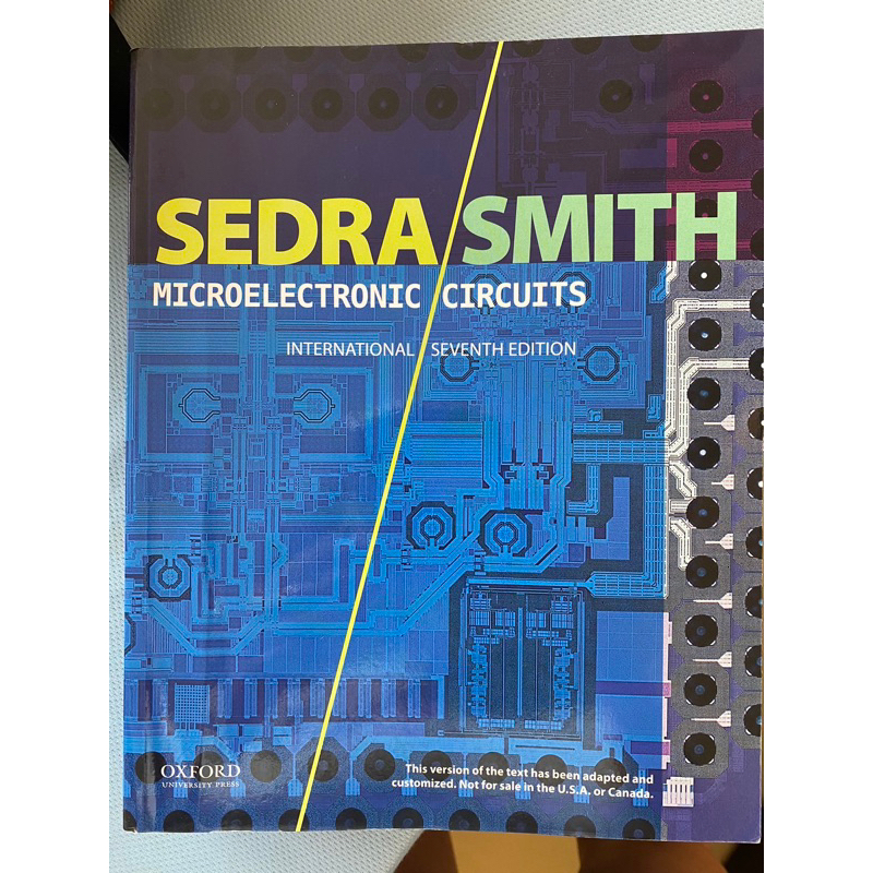 近全新 電子學 原文書 sedra smith microelectronic circuits