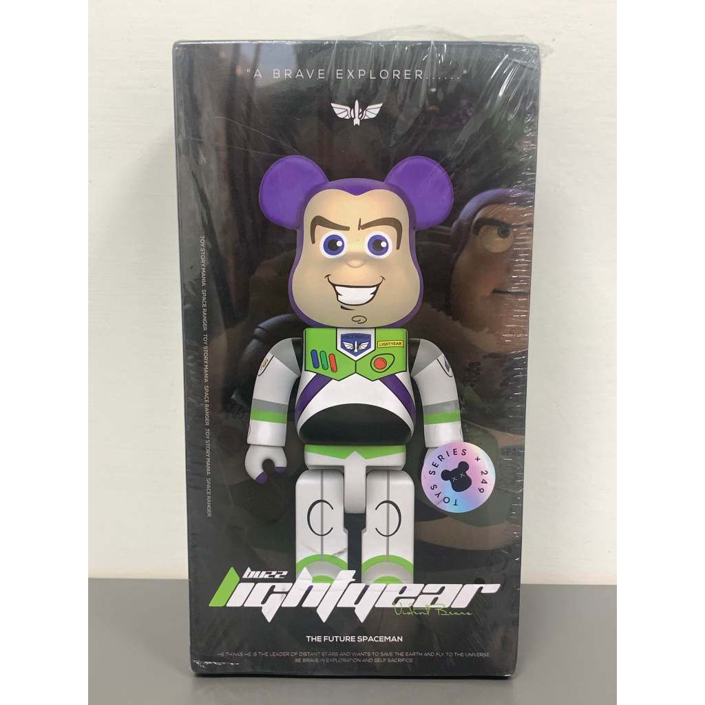 非正版 庫柏力克熊 玩具總動員 巴斯光年 BE@RBRICK BEARBRICK Buzz Lightyear 暴力熊