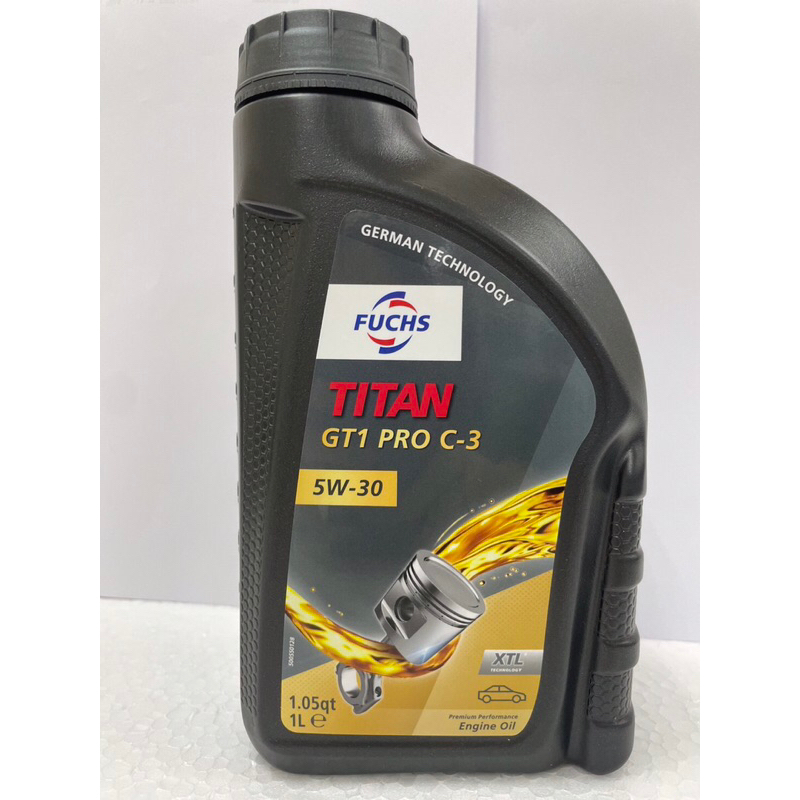 【油大亨】《FUCHS》TITAN GT1 PRO C3 5W30頂級合成機油1L