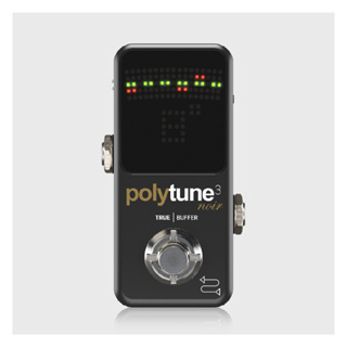 tc electronic 迷你踏板調音器 Polytune 3 Mini Noir 内置BUFFER 【他，在旅行】