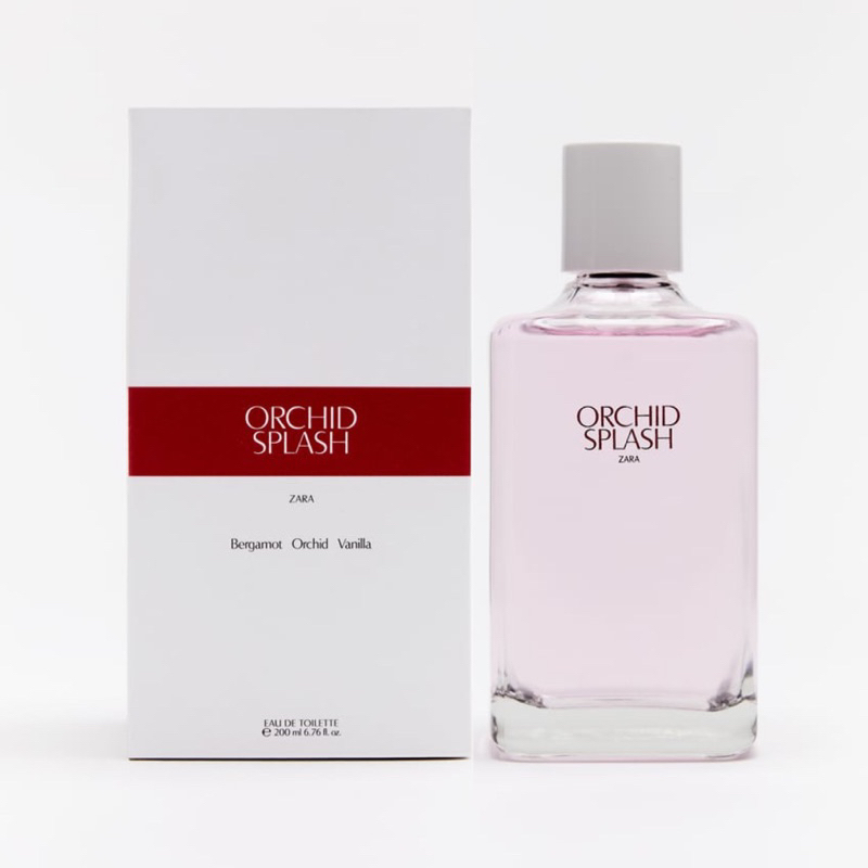 正品現貨Ready🌷ZARA ORCHID SPLASH EDT 200ml蘭花淡香水Original