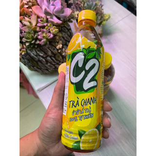 ~YQI~C2 檸檬風味綠茶 檸檬綠茶 (C2 Lemon Flavor Green Tea) 455mL