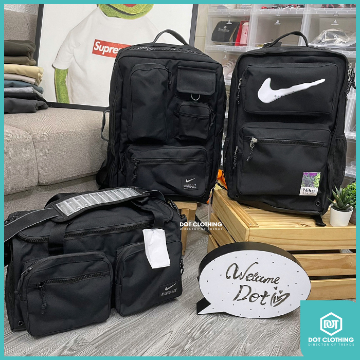 DOT 小物 Nike 多口袋 後背包 旅行袋 手提 黑 橘標 DQ5226-010 DQ5199-010 大容量 背包