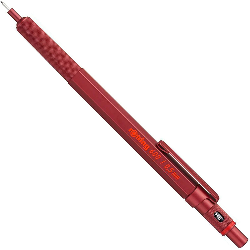 德國rOtring 600自動鉛筆0.5mm紅色